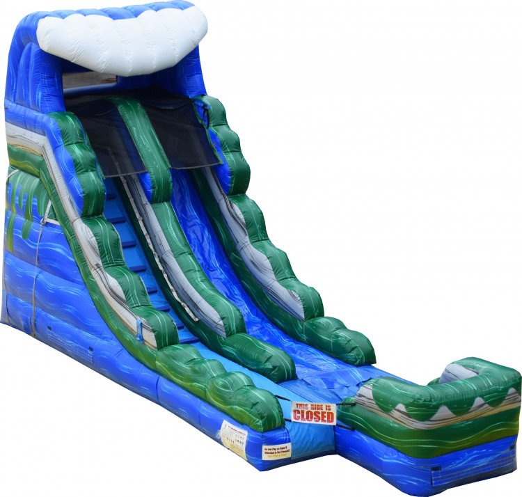 Tidal Wave Water Slide Blue Tidal Wave Water Slide Blue