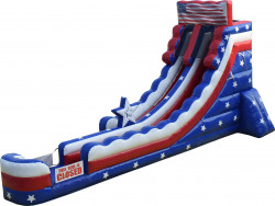 Old Glory Dry Inflatable Slide