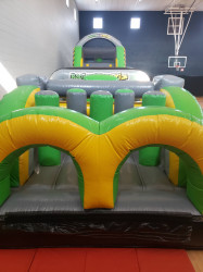 60 foot Radical Run Obstacle Course with Slide