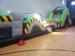 60 foot Radical Run Obstacle Course with Slide
